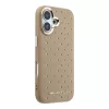 Karl Lagerfeld PU Perforated Gold Dots MagSafe tok, iPhone 17 - bézs
