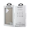 Karl Lagerfeld PU Perforated Gold Dots MagSafe tok, iPhone 17 - bézs