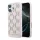 Karl Lagerfeld PU Perforated Monogram MagSafe tok, iPhone 17 - rózsaszín