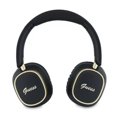 Guess Rectangle Metal Script Logo ENC vezeték nélküli fülhallgató – fekete
