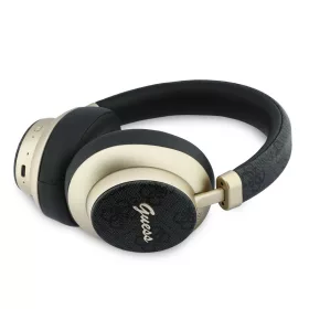   Guess PU 4G Gold Script Metal Logo ENC vezeték nélküli fülhallgató – fekete