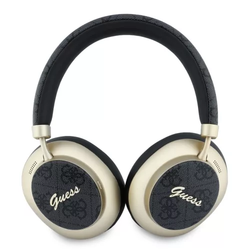 Guess PU 4G Gold Script Metal Logo ENC vezeték nélküli fülhallgató – fekete