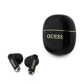   Guess Gold Line Glossy Classic Logo vezeték nélküli fülhallgató – fekete -