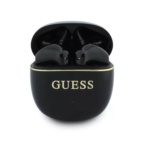 Guess Gold Line Glossy Classic Logo vezeték nélküli fülhallgató – fekete -