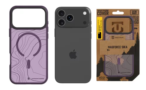 Tactical MagForce Hyperstealth Sika tok, Apple iPhone 17 Pro Max / 18 Pro Max - Burgundy Smoke