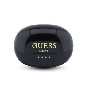   Guess Metallic Finish Classic Logo OWS vezeték nélküli fülhallgató – fekete