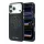 GUESS Pu Semi Wrap Perforated 4G Logo MagSafe tok, Apple iPhone 18 Pro Max - fekete