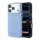 GUESS Pu Semi Wrap Perforated 4G Logo MagSafe tok, Apple iPhone 18 Pro - kék