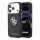 GUESS Pu 4G Strass Metal Logo tok, Apple iPhone 18 Pro Max - fekete