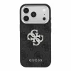 GUESS Pu 4G Strass Metal Logo tok, Apple iPhone 18 Pro Max - fekete