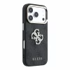GUESS Pu 4G Strass Metal Logo tok, Apple iPhone 18 Pro Max - fekete