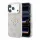 GUESS Pu 4G Strass Metal Logo tok, Apple iPhone 18 Pro Max - rózsaszín