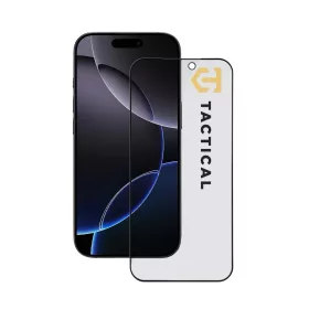   Tactical Glass Shield Privacy Stealth 5D betekintésgátló üvegfólia, Apple iPhone 18 Pro Max - fekete