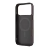 GUESS Pu 4G Ring Stand MagSafe tok, Apple iPhone 18 Pro - barna