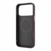 GUESS Pu 4G Ring Stand MagSafe tok, Apple iPhone 18 Pro Max - barna