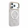 GUESS Pu 4G Ring Stand MagSafe tok, Apple iPhone 18 Pro Max - rózsaszín