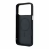 GUESS Pu 4G Ring Stand MagSafe tok, iPhone 18 Pro Max - fekete