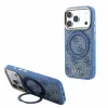 GUESS Pu 4G Ring Stand MagSafe tok, Apple iPhone 18 Pro Max - kék