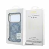 GUESS Pu 4G Ring Stand MagSafe tok, Apple iPhone 18 Pro Max - kék