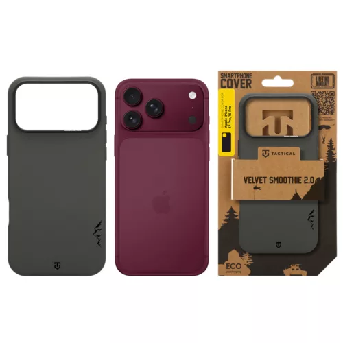 Tactical MagForce Velvet Smoothie 2.0 tok, Apple iPhone 17 Pro / 18 Pro - Bazooka