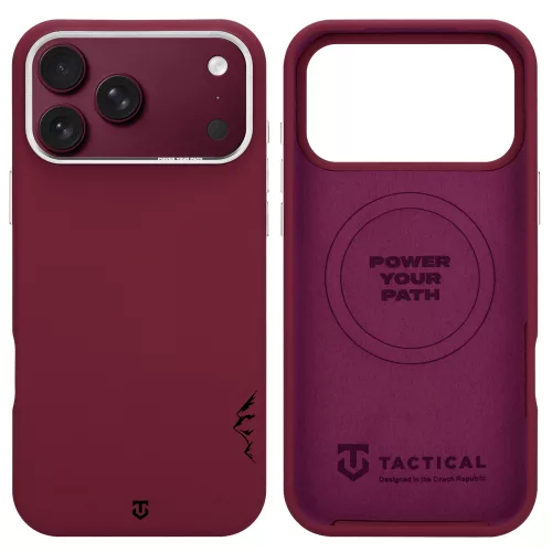 Tactical MagForce Velvet Smoothie 2.0 tok, Apple iPhone 17 Pro / 18 Pro - Burgundy