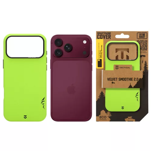 Tactical MagForce Velvet Smoothie 2.0 tok, Apple iPhone 17 Pro Max / 18 Pro Max - Avocado