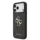 GUESS Pu 4G Metal Logo tok, iPhone 18 Pro Max - szürke