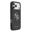 GUESS Pu 4G Metal Logo tok, iPhone 18 Pro Max - szürke