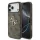 GUESS Pu 4G Metal Logo tok, iPhone 18 Pro Max - barna