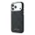 GUESS Pu Leather 4G Gold Frame MagSafe tok, iPhone 18 Pro - fekete