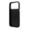 GUESS Pu Leather 4G Gold Frame MagSafe tok, iPhone 18 Pro Max - fekete
