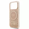GUESS Iml Flowers Allover Strap MagSafe tok, iPhone 18 Pro - rózsaszín