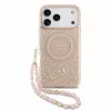 GUESS Iml Flowers Allover Strap MagSafe tok, iPhone 18 Pro Max - rózsaszín