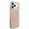 GUESS Iml Flowers Allover Strap MagSafe tok, iPhone 18 Pro Max - rózsaszín