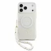 GUESS Iml Flowers Allover Strap MagSafe tok, iPhone 18 Pro Max - fehér