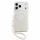 GUESS Iml Flowers Allover Strap MagSafe tok, iPhone 18 Pro Max - fehér