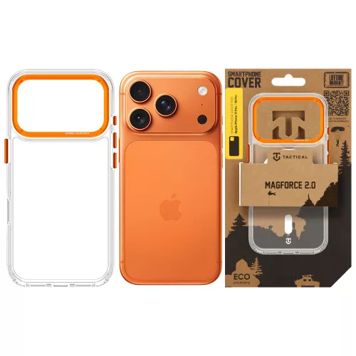 Tactical MagForce 2.0 tok, Apple iPhone 17 Pro / 18 Pro - Orange