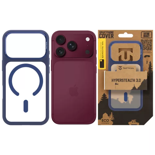 Tactical MagForce Hyperstealth 3.0 tok, Apple iPhone 17 Pro / 18 Pro - Deep Blue