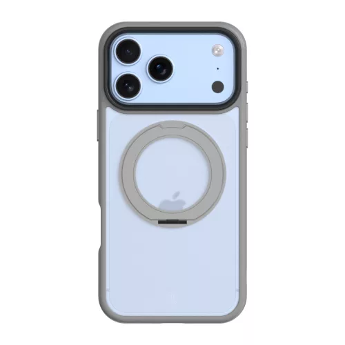 Tactical MagForce Hyperstand tok, Apple iPhone 17 Pro / 18 Pro - Light Grey