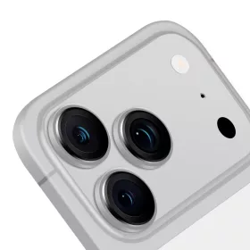   OBAL:ME kameravédő (lencsevédő) – Apple iPhone 18 Pro / 18 Pro Max, ezüst