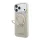Karl Lagerfeld Pu Saffiano Ring Stand MagSafe tok, Apple iPhone 18 Pro - bézs