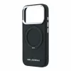 Karl Lagerfeld Pu Saffiano Ring Stand MagSafe tok, Apple iPhone 18 Pro - fekete