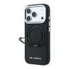 Karl Lagerfeld Pu Saffiano Ring Stand MagSafe tok, Apple iPhone 18 Pro Max - fekete