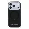 Karl Lagerfeld Pu Saffiano Ring Stand MagSafe tok, Apple iPhone 18 Pro Max - fekete