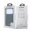 Karl Lagerfeld Pu Saffiano Ring Stand MagSafe tok, Apple iPhone 18 Pro Max - fekete
