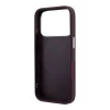 Karl Lagerfeld Pu Saffiano Ring Stand MagSafe tok, Apple iPhone 18 Pro - Burgundy