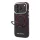 Karl Lagerfeld Pu Saffiano Ring Stand MagSafe tok, Apple iPhone 18 Pro Max - Burgundy