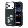 Karl Lagerfeld Pu Semi Wrap Smooth Sketch Bodies MagSafe tok, Apple iPhone 18 Pro Max - fekete