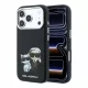 Karl Lagerfeld Pu Semi Wrap Smooth Sketch Bodies MagSafe tok, Apple iPhone 18 Pro Max - fekete