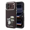 Karl Lagerfeld Pu Semi Wrap Smooth Sketch Bodies MagSafe tok, Apple iPhone 18 Pro Max - Burgundy
